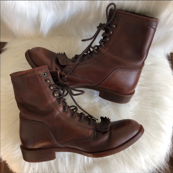 ariat heritage lace up boots